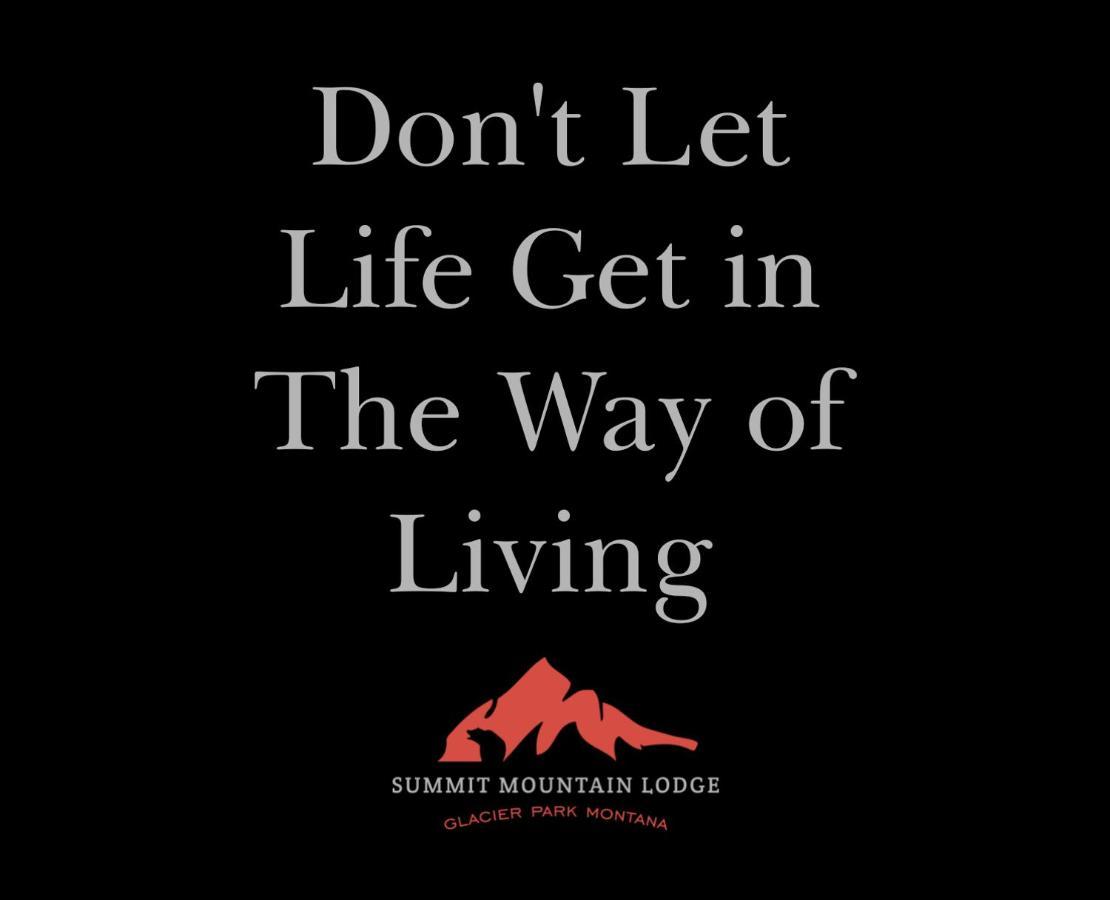 Summit Mountain Lodge And Steakhouse East Glacier Park Village Dış mekan fotoğraf